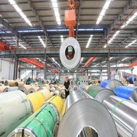 Bande de tôle en acier inoxydable 304L 201 316L, finition 2B, laminée à chaud, service de pliage, découpe et soudage, conformité ASTM JIS