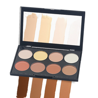 New Arrivals Che Khuyết Điểm Trang Điểm Palette 8 Màu Nhãn Hiệu Riêng Vegan Mỹ Phẩm Đường Viền Che Phủ Đầy Đủ Che Khuyết Điểm
