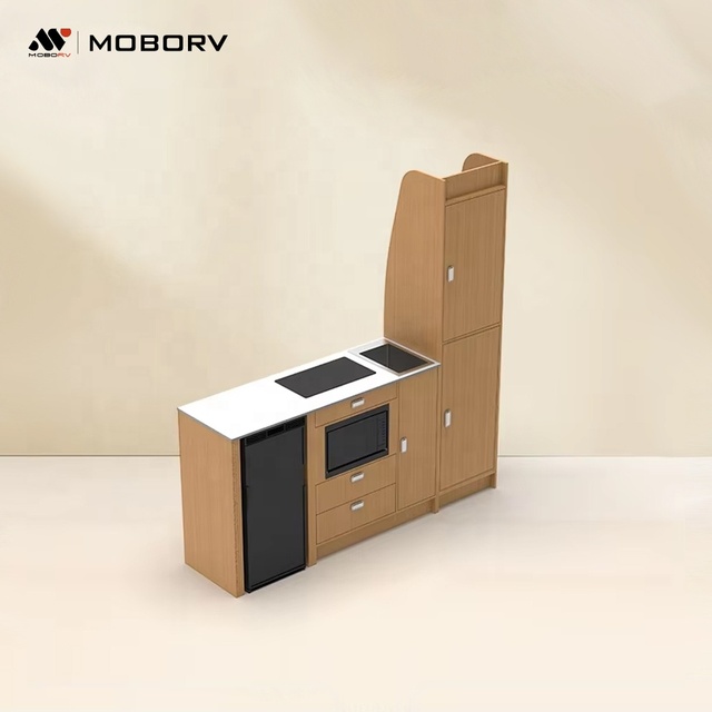 MOBORV Heavy Duty Electric Bed Lift System for RV Motorhome Camper Van Conversion Kit | Lightweight Plywood & CE Certified