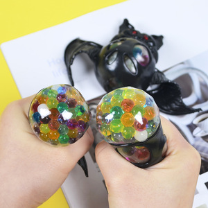 Juguete Antiestrés de Halloween con Cuentas de TPR Suave y Elástico en Forma de Murciélago, Juguete para Apretar, Regalo Clásico de Cumpleaños - Product Image 3