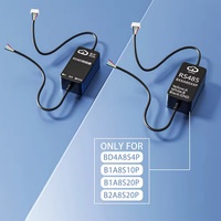 Accesorio JiKong Smart BMS, Pantalla Táctil LCD de 4.3 Pulgadas para Sistema de Gestión de Baterías Jikong Pcb, Adaptador de Cable RS485 BT
