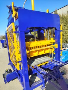 Mới 220V hiệu quả sử dụng nhà rỗng khối máy làm dây chuyền sản xuất gạch xi măng PLC hộp số bơm động cơ khuôn động cơ CÁT BAY - Product Image 4