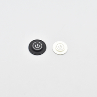 Clavier en caoutchouc de silicone à boutons poussoirs conducteurs individuels en carbone, durable, prix usine, pour télécommande