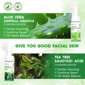 Soin Visage Marque Blanche à l'Acide Salicylique et aux Herbes : Hydratant, Nettoyant Doux, Éclaircissant le <span class=keywords><strong>Teint</strong></span>, Minimise les Pores, Huile Rafraîchissante - Product Image 2