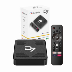 New Google <span class=keywords><strong>TV</strong></span> D7 Android <span class=keywords><strong>TV</strong></span> Box thông minh 4K HD Android 14 OS Allwinner 2GB 8GB kép Wifi hấp <span class=keywords><strong>TV</strong></span> Box - Product Image 1