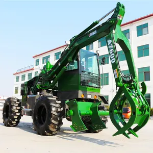 Máy Xúc Mía Bánh Xe Máy Xúc Bánh Xe Mini Có Khớp Nối Máy Lấy Gỗ Máy Xúc Gỗ Máy Xúc Nhật Ký Atv Xe Kéo Có Dụng Cụ Lấy - Product Image 1