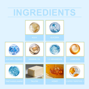 Crème hydratante au suif de bœuf et au miel GHK-CU, nourrissante quotidienne, hydratante, lissante, non grasse - Product Image 5