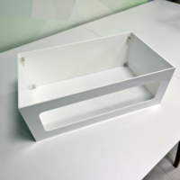 Élégante Housse de Protection pour Réchauds Chafing Dish, Support et Couvercle en Acrylique Blanc Résistant