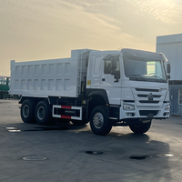 Camion benne Sinotruk Howo 6x4 150-250 CV 10 roues 20 tonnes Euro 2/3 pour le marché africain, idéal pour les carrières, la construction et le transport de marchandises