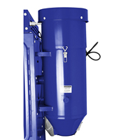 Cabine de sablage professionnelle de 420 L avec moteur robuste et moteur de 1200 W, facile à utiliser, complète avec des gants de sablage