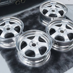 Rines Deportivos Forjados Deep Dish 4x100 4x114.3 5x100 5x108 5x112 5x114.3 5x115 5x120 TE37 para Subaru Impreza WRX STI BRZ GT86 - Product Image 5