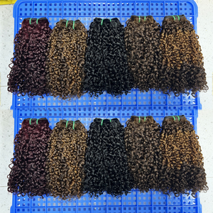 Großhandel Rohhaar Pixie Locken Echthaar Bundles 15A Cuticle Aligned Super Double Drawn <span class=keywords><strong>Virgin</strong></span> Haarverlängerungen Lieferanten - Product Image 3