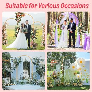 Toptan 6FT Wedding 7.wedding düğün dekorasyon için ucuz Metal demir kemer - Product Image 3