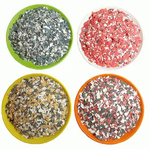 Factory Wholesale Synthetic Composite Flaky Mica For Epoxy Floor Mica Chips Vinyl Flakes Chips Epoxy Floor Mica Flakes