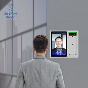 Dispositivos de Detección de Alcohol con Reconocimiento Facial de 8 Pulgadas, Terminal de Control de Acceso y Asistencia con Red TCP, OEM ODM, Alcoholímetro - Product Image 1
