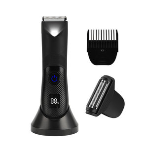 Recortadora Eléctrica de Vello Corporal con Cabezal de Afeitado, Recargable por USB, Uso en Seco y Húmedo HT-8106 - Product Image 1