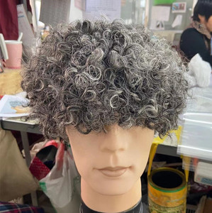 Perruques à lacets pour femmes avec dreadlocks grises, cheveux gris sel et poivre, extensions <span class=keywords><strong>de</strong></span> cheveux, tresses, <span class=keywords><strong>coiffure</strong></span> - Product Image 4