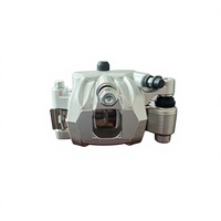 ShieldX Étrier de frein à disque hydraulique en alliage d'aluminium de haute qualité, adaptable universellement pour vélo et moto, frein arrière à manette