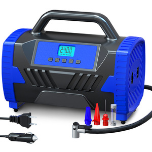 C/DC/batterie compresseur d'air de voiture Portable et souffleur <span class=keywords><strong>gonfleur</strong></span> de pneus indicateur de puissance pour véhicules <span class=keywords><strong>gonfleur</strong></span> électrique Durable - Product Image 3