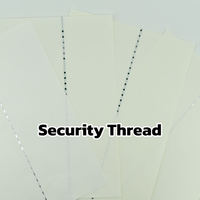 Papel Chaofa con Hilo de Seguridad 75% Algodón 25% Lino para Impresión Offset, Embalaje Seguro y Uso en Cartón Especializado