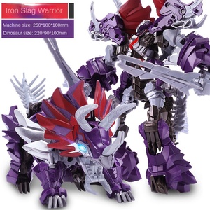 Figurine d'action de <span class=keywords><strong>dessin</strong></span> animé d'anime, jouets pour enfants, modèle de jouet, fonction lumineuse, transformation de voiture <span class=keywords><strong>en</strong></span> robot, roi Kng, cadeau, télécommande, échelle 1:12 - Product Image 3