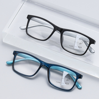 Lunettes de mode PC pour la lecture Grossissement Plastique Unisexe Coloré Optique Cadre Progressif Lunettes de Lecture