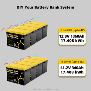 EU cổ 12V 340ah Mini 280ah 320ah 100Ah 24V LiFePO4 Pin LFP RV tàu thuyền năng lượng mặt trời màu xanh răng IP65 không thấm nước năng lượng mặt trời <span class=keywords><strong>Lithium</strong></span> - Product Image 4