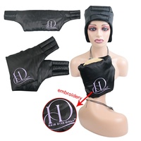 En gros, Bandeau de maintien pour perruque en satin doublé de coton, avec logo personnalisé brodé ou imprimé, pour le maintien des bords, pour femmes aux cheveux tressés ou bouclés