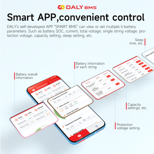 Daly thông minh BMS LiFePO4 12S <span class=keywords><strong>36V</strong></span> 40A cho hệ thống quản lý Pin LFP 12S 40AH 18650 lithium 3.2V BMS Board daly - Product Image 6