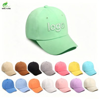 Gorra de Béisbol Wins Flying al por Mayor, de Alta Calidad, 100% Algodón, Unisex, Estilo Dad Hat, con Logotipo Personalizado, Transpirable, de Color Liso