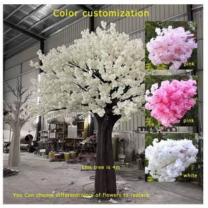 Grand <span class=keywords><strong>arbre</strong></span> à fleurs de cerisier <span class=keywords><strong>japonais</strong></span> personnalisé pour décoration intérieure et extérieure de mariage Fausse <span class=keywords><strong>fleur</strong></span> <span class=keywords><strong>rose</strong></span> en soie Faux grand <span class=keywords><strong>arbre</strong></span> sakura artificiel - Product Image 4