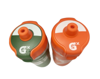 Bouteille d'eau portable à presser pour sports de plein air, avec couvercle en PP, 32 oz, écologique, compatible lave-vaisselle, pour cyclisme, randonnée, boisson en extérieur