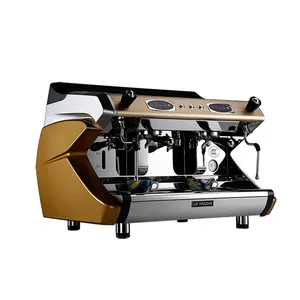 वाणिज्यिक कॉफी मशीन कॉफी कॉफी निर्माता डबल समूह कॉफी मशीन/अर्द्ध स्वचालित एस्प्रेसो मशीनों
