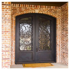 <span class=keywords><strong>Porte</strong></span> en fer forgé personnalisable Prima, disponible dans toutes les tailles, <span class=keywords><strong>avec</strong></span> intégration <span class=keywords><strong>de</strong></span> serrure intelligente en option - Product Image 5