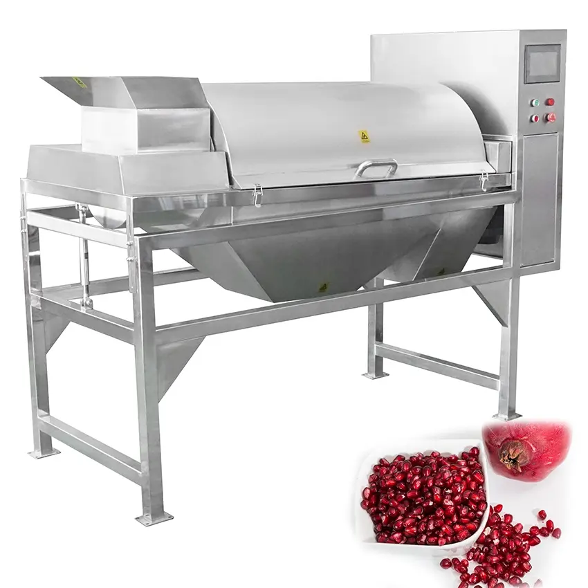 Hot Selling Passion Fruit Peeling Pomegranate Seed Separating Machine Passion Fruit Processing Machine