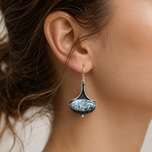 Orecchini a Goccia Colorati per Donne, Stile Vintage, Accessori per Orecchie da Indossare Quotidianamente - Product Image 2