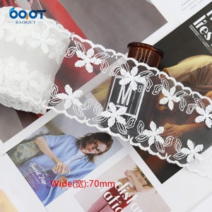 Hoa mận lưỡi sóng, ren không đàn hồi, thêu ren, phụ kiện quần áo gia đình, ruy băng - Product Image 6