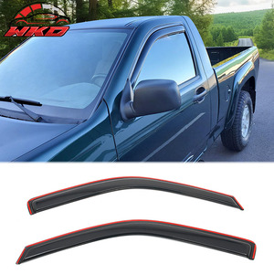 Viseras para Ventanas de Chevy Colorado 04-12 y GMC Canyon Cabina Regular, Protectores Laterales para Ventanas de Puerta de Coche - Product Image 1