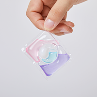 Billes de Gel Lessive Écologiques Jetables 4-en-1, Produits Nettoyants Multi-Usages pour Vêtements et Détachage