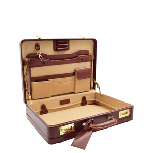 Maletín de Cuero Negro para Portátil, Caja de Regalo, Estuche para Lápices, Maletín Vintage para Hombre, Estuche de Viaje para Joyas con Cerradura - Product Image 5