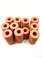 Rolo de Borracha de Silicone Antiaderente Resistente a Altas Temperaturas para Acessórios de Máquina de Laminação de Filme de Transferência Térmica e Hot Stamping