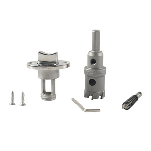 Stainless Steel Scupper <b>Plug</b> 316 Marine Grade With O Ring Seal For Boat Drainage <b>Replacement</b> Repair Hardware - Product Image 3