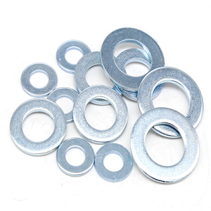 Arandela Estándar Galvanizada 3/4 UNC ASTM A325 F436, Arandela Plana de Zinc Transparente de <span class=keywords><strong>7</strong></span>/16\", Arandela Lisa M10 - Product Image 4