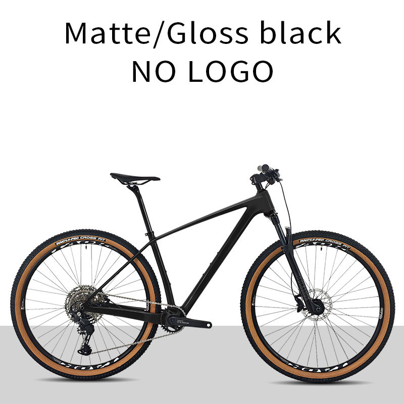 Sin logotipo brillante/negro mate