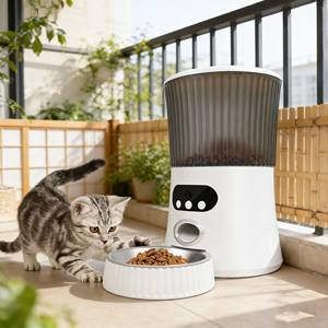 Comedero Inteligente para Perros y Gatos, Alimentador Automático para Mascotas, Dispensador de Comida Multifunción, Platos y Comederos para Mascotas - Product Image 1