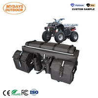 Sac de rangement arrière pour ATV/UTV, durable, imperméable, haute résistance, grande capacité, avec sangle de fixation supérieure et fond rembourré