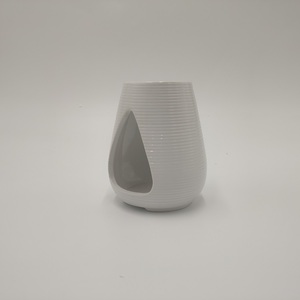 Diffuseur d'ambiance décoratif en céramique blanche pour bougies et encens, <span class=keywords><strong>sans</strong></span> chauffage électrique, pour l'intérieur - Product Image 4