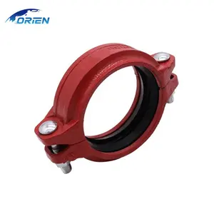 Braçadeira De Tubo De Água Epdm Dn80 Dn100 Dn200 Ferro Dúctil Tapping Ductile Prime Ferro Fundido Saddle Clamp