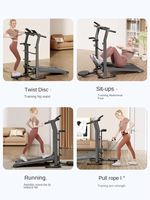 Dispositivo Multifuncional, Caminadora Plegable Portátil, Caminadora Deportiva Económica, Mini Máquina para Correr