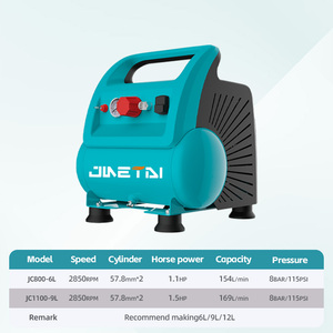 <span class=keywords><strong>Compresor</strong></span> de Aire Dental Eléctrico de Pistón de CA de 800w 1.1HP <span class=keywords><strong>6L</strong></span>, Sin Aceite, <span class=keywords><strong>Silencioso</strong></span> - Product Image 3